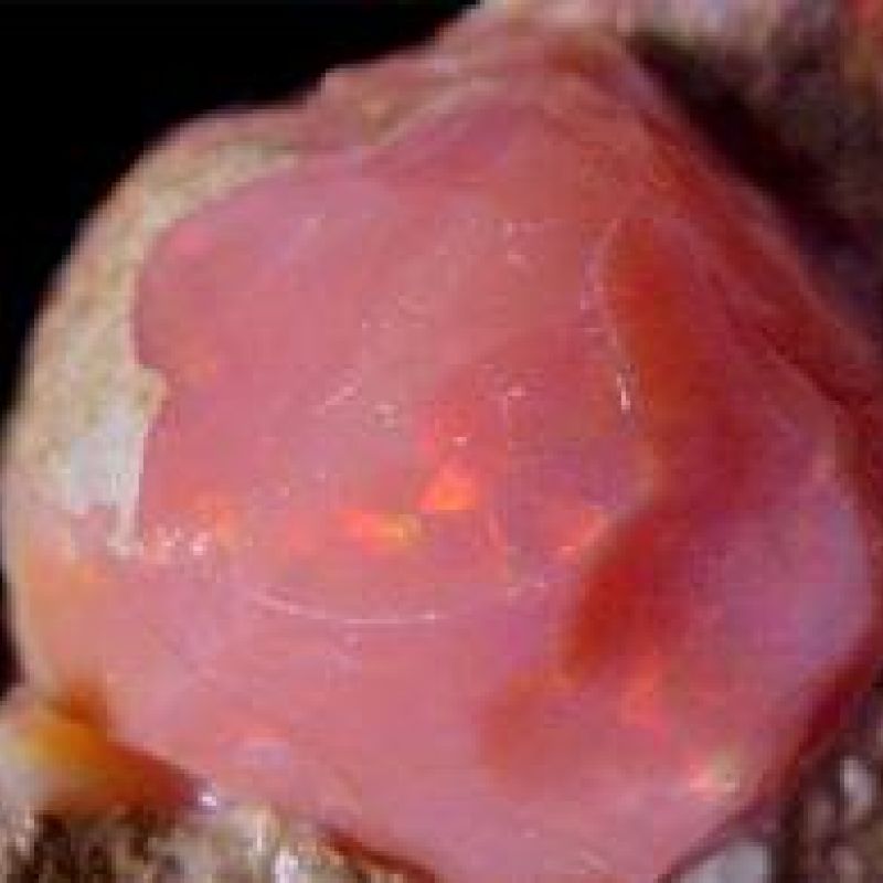 Raw Pink Opal crystal metaphysical properties, meanings, uses, benefits, healing energies, chakras